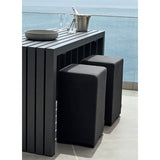 Bar Table Set inc Hocker Stools