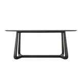 Renmin Oval Dining Table Carbon Oak 200cm