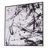 Astratto Black/White Wall Art