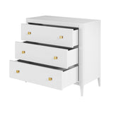 Abberley White Chest of Drawers