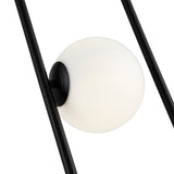 Luca Matt Black Floor Lamp