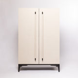 Luxe Armoire Pumice Leather