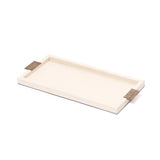 Wode Tray Rectangle Pumice Leather
