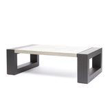 Arlington Coffee Table Lizard Leather