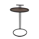 Cocktail Table Oval Valen Leather