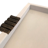 Honeycomb Tray Pumice Leather
