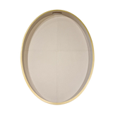 Paragon Oval Tray Pumice Leather