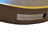 Paragon Oval Tray Putty Leather
