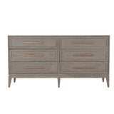 Renmin 6 Drawer Chest Grey Oak