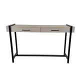 Slide Console Pumice Leather