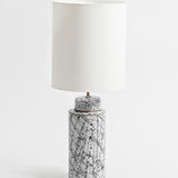 Speckle Ceramic Lamp Grey