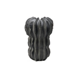 Latero Ceramic Vase - Dark Grey