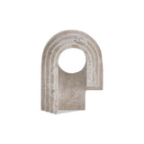 Toccino Small Sculpture - Beige Marble