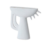 Hadrian Ceramic Vase - White