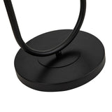 Luca Matt Black Floor Lamp